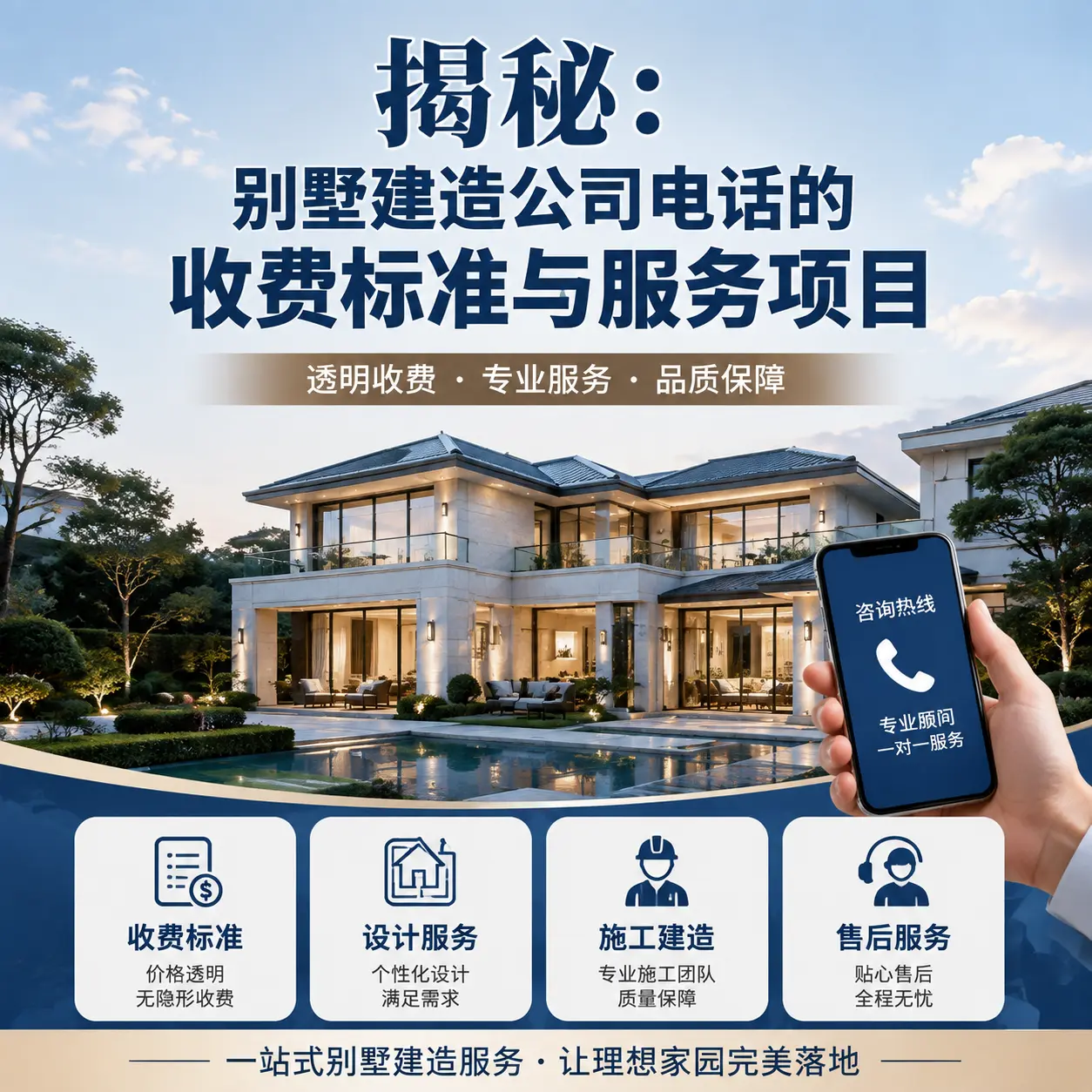 揭秘：紫云别墅建造公司电话的收费标准与服务项目