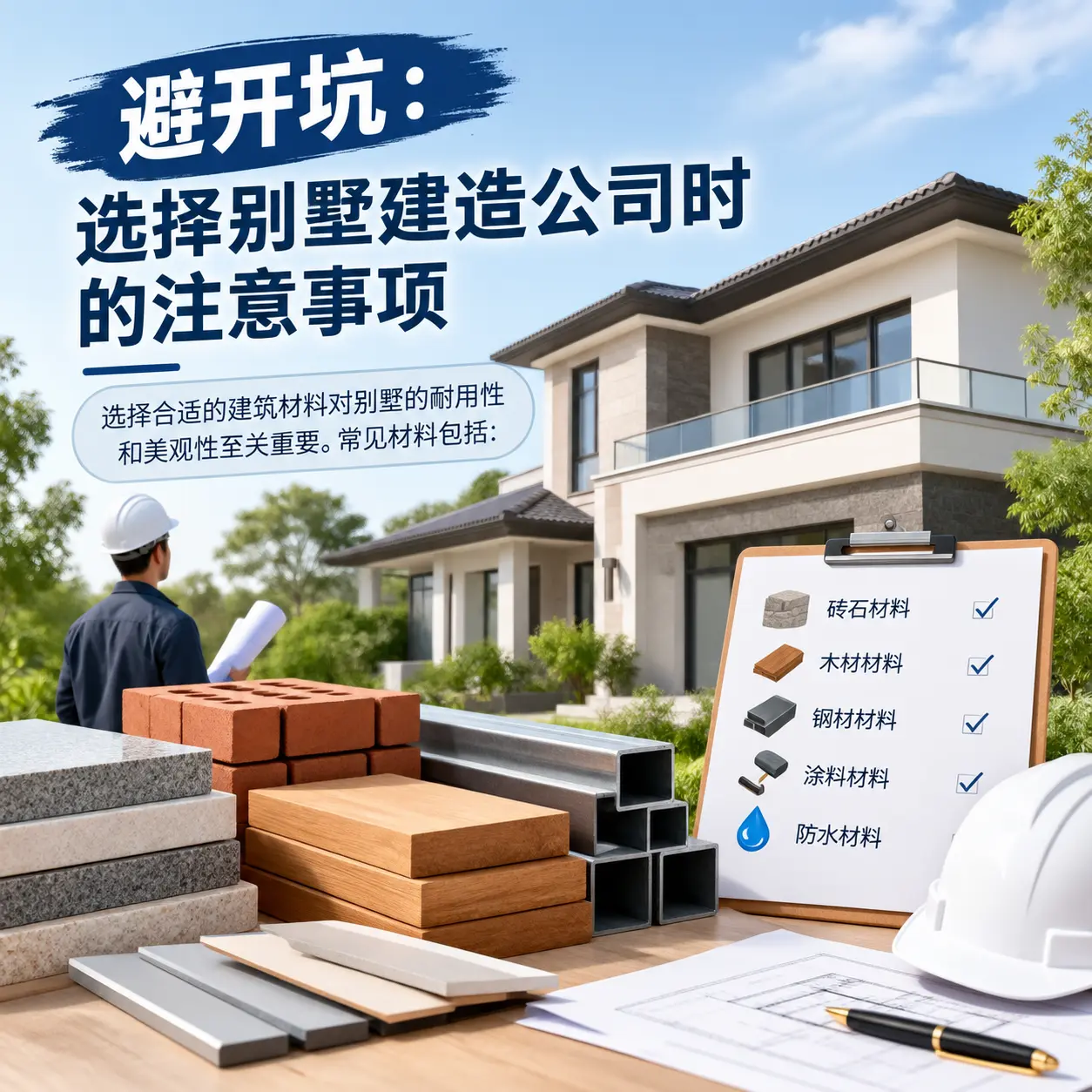 避开坑:选择 紫云 别墅建造公司时的注意事项