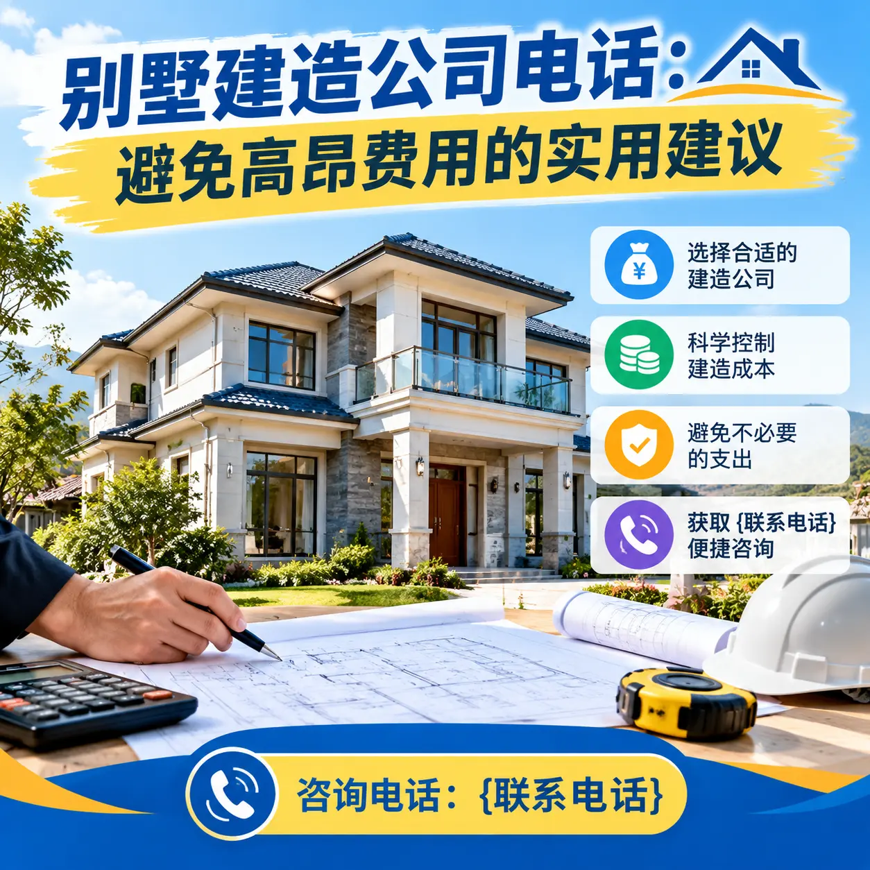 紫云别墅建造公司电话:避免高昂费用的实用建议