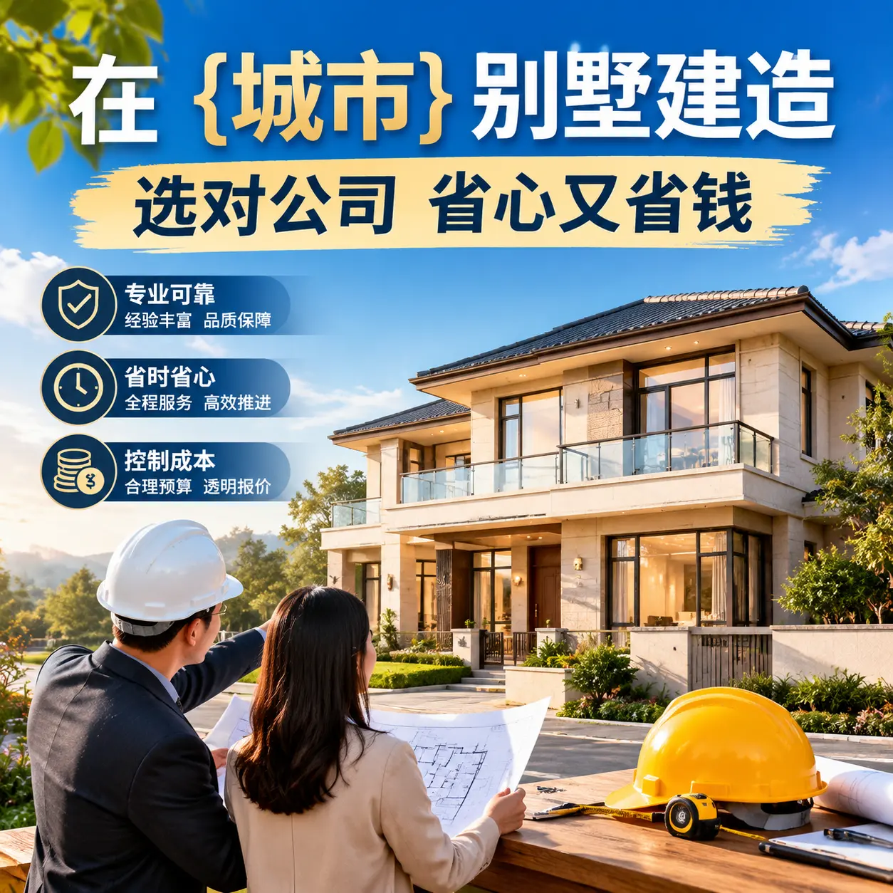 在 紫云 别墅建造,选对公司省心又省钱