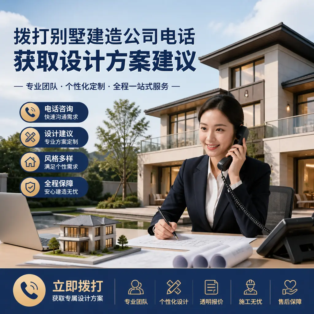 拨打紫云别墅建造公司电话,获取设计方案建议
