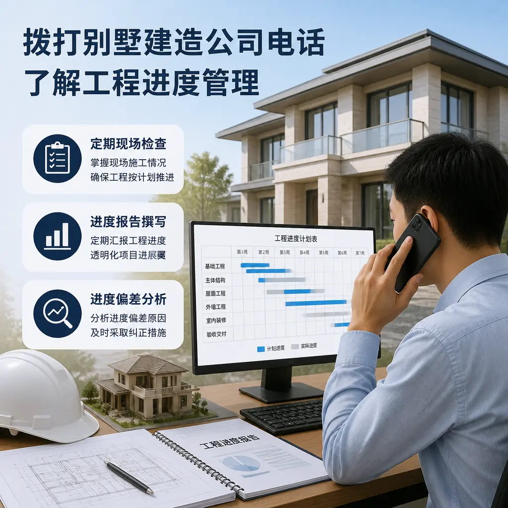 拨打紫云别墅建造公司电话，了解工程进度管理