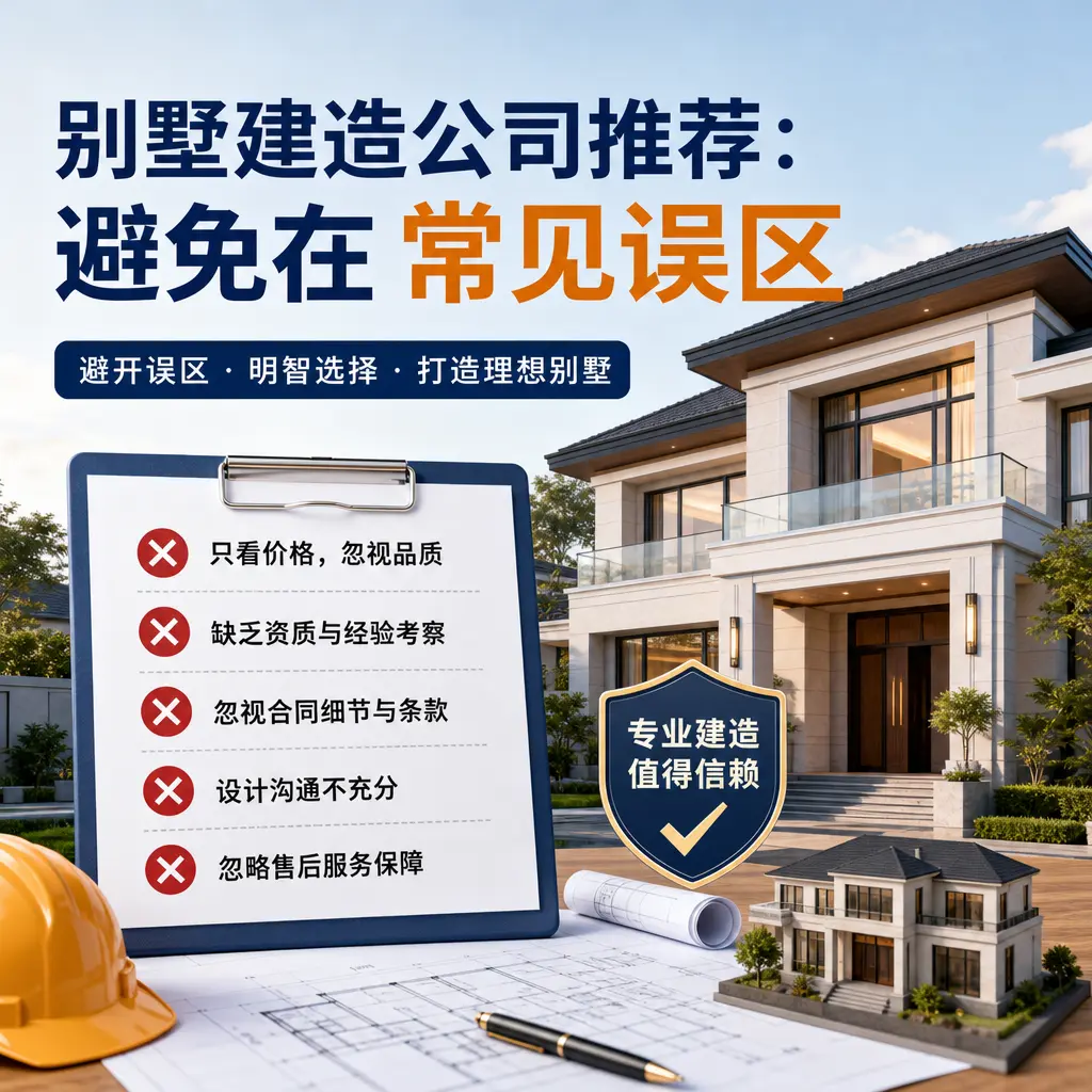别墅建造公司推荐:避免在 紫云 的常见误区